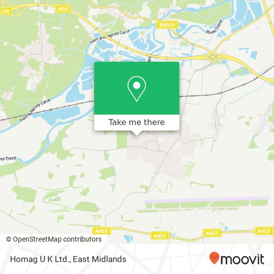 Homag U K Ltd. map