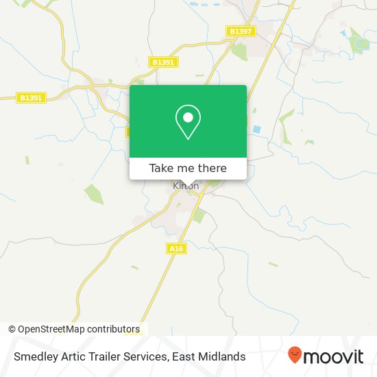 Smedley Artic Trailer Services map