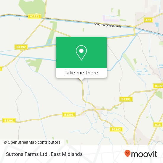 Suttons Farms Ltd. map