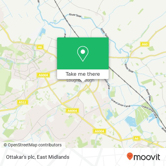 Ottakar's plc map