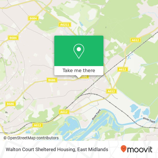 Walton Court Sheltered Housing map