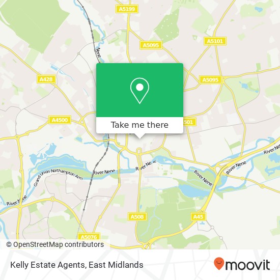 Kelly Estate Agents map