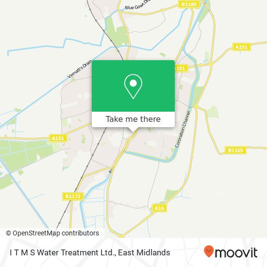 I T M S Water Treatment Ltd. map