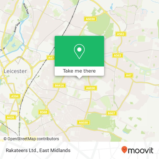 Rakateers Ltd. map