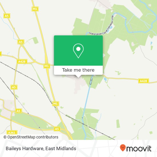 Baileys Hardware map