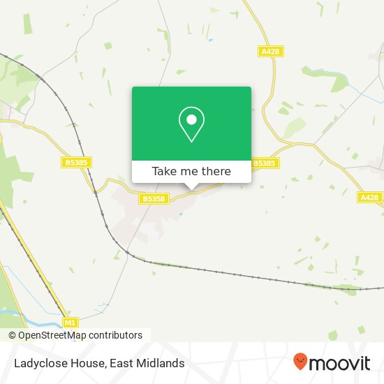 Ladyclose House map