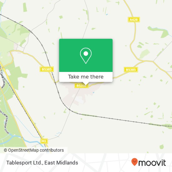 Tablesport Ltd. map
