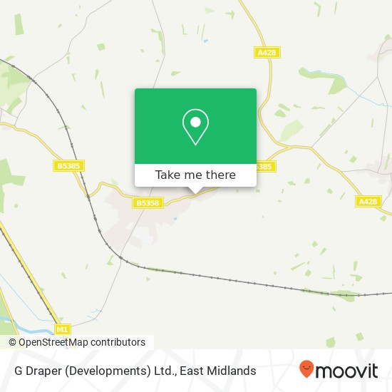 G Draper (Developments) Ltd. map