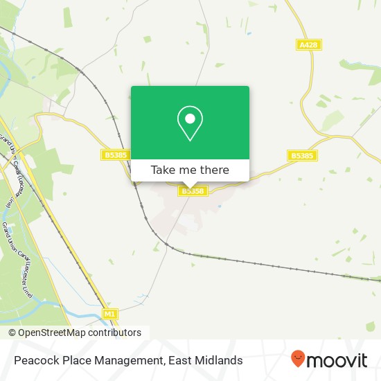 Peacock Place Management map