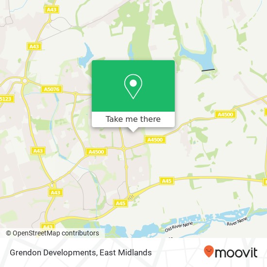 Grendon Developments map