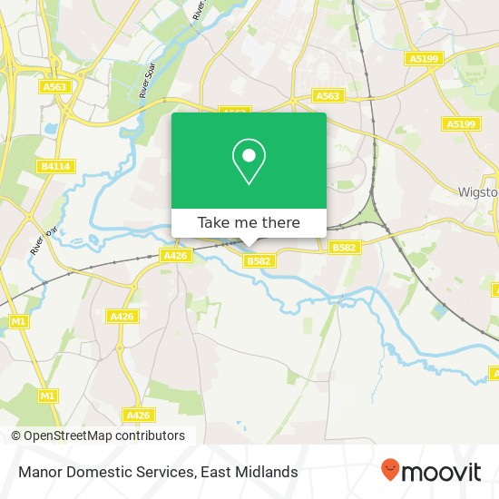 Manor Domestic Services map