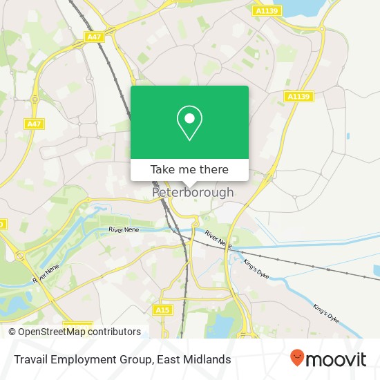 Travail Employment Group map