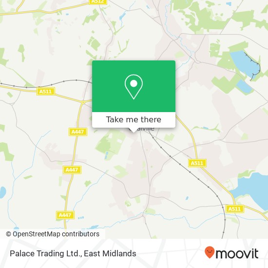 Palace Trading Ltd. map