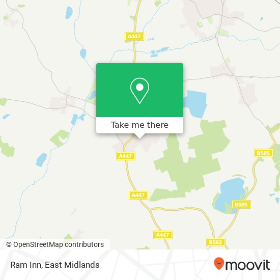 Ram Inn map