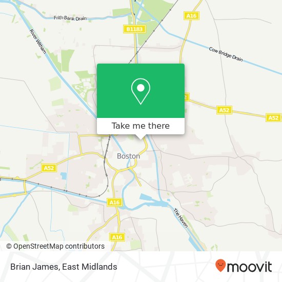 Brian James map