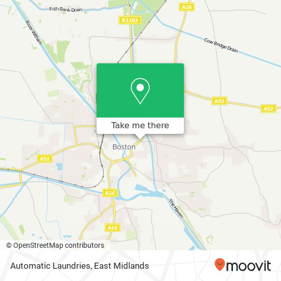 Automatic Laundries map