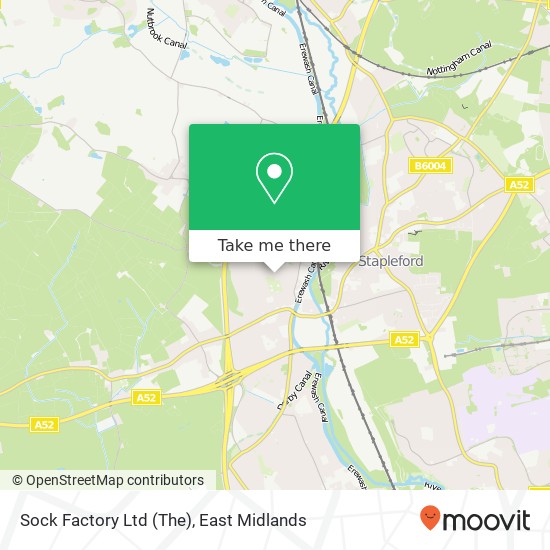 Sock Factory Ltd (The) map