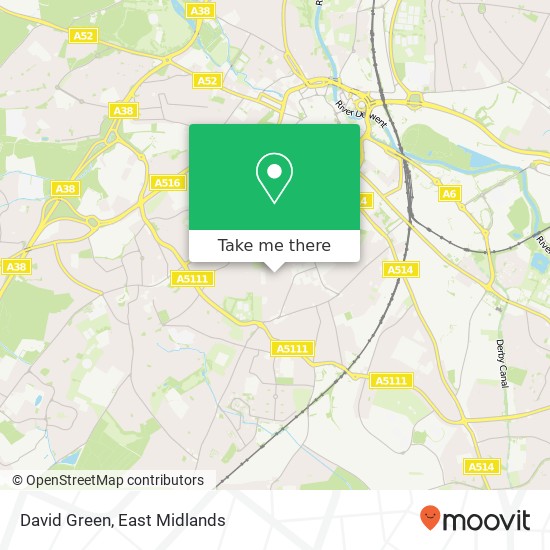 David Green map