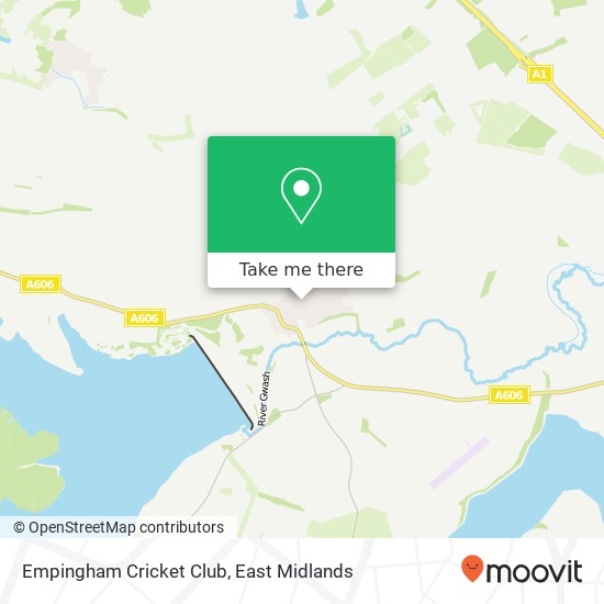 Empingham Cricket Club map