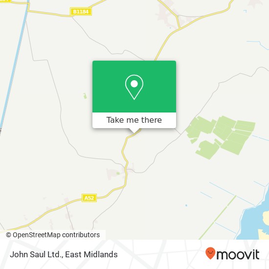 John Saul Ltd. map