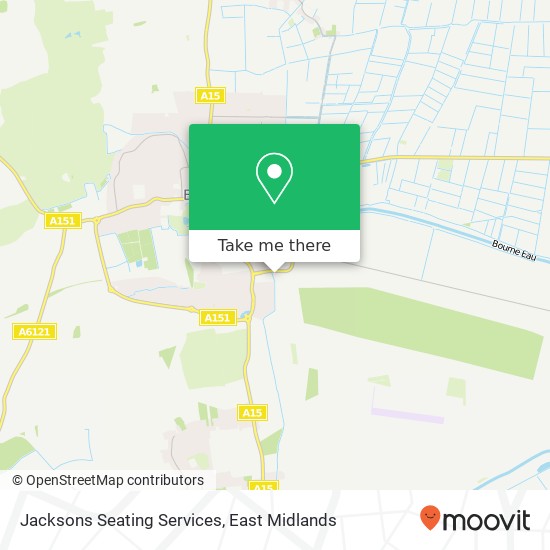 Jacksons Seating Services map