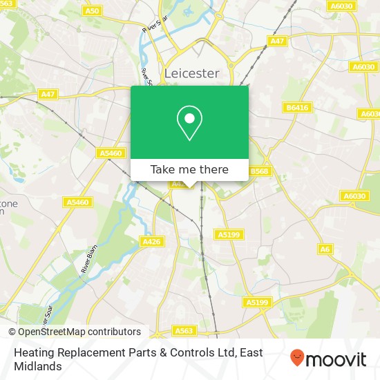 Heating Replacement Parts & Controls Ltd map
