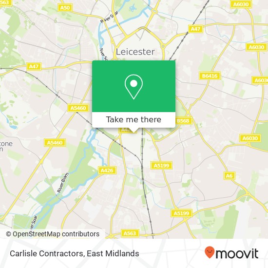 Carlisle Contractors map