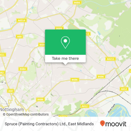 Spruce (Painting Contractors) Ltd. map