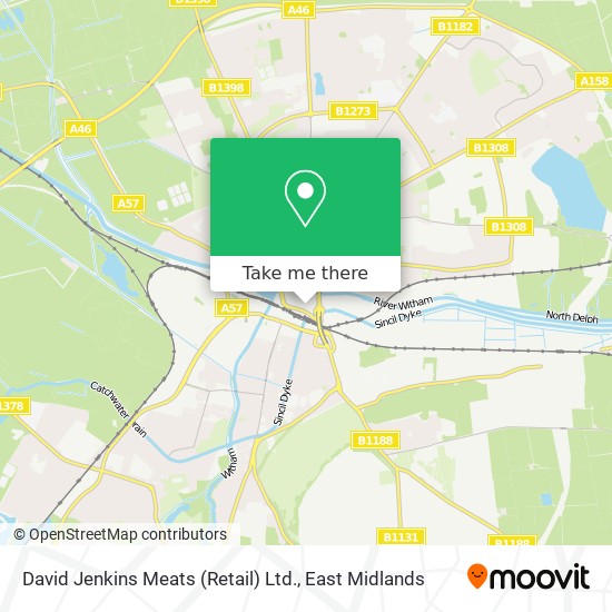 David Jenkins Meats (Retail) Ltd. map