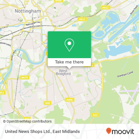 United News Shops Ltd. map