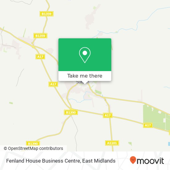 Fenland House Business Centre map