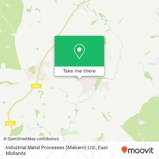 Industrial Metal Processes (Malvern) Ltd. map