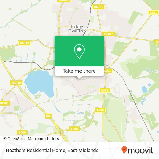 Heathers Residential Home map