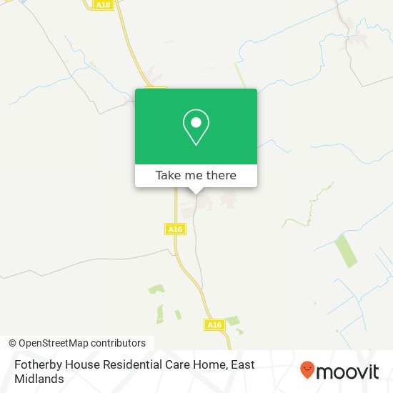 Fotherby House Residential Care Home map