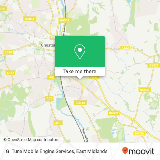 G. Tune Mobile Engine Services map