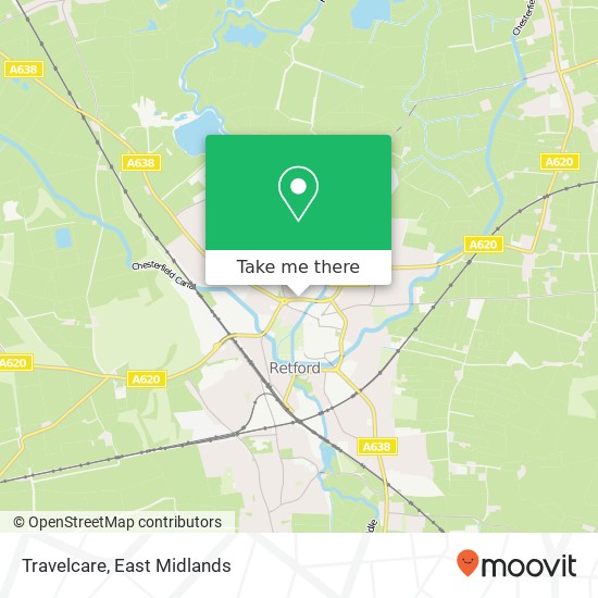 Travelcare map