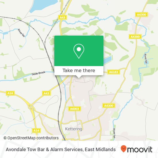 Avondale Tow Bar & Alarm Services map