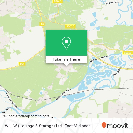 W H W (Haulage & Storage) Ltd. map