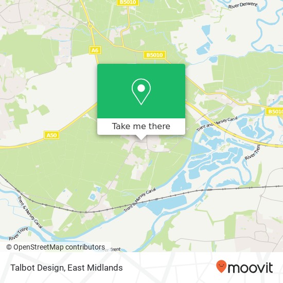 Talbot Design map