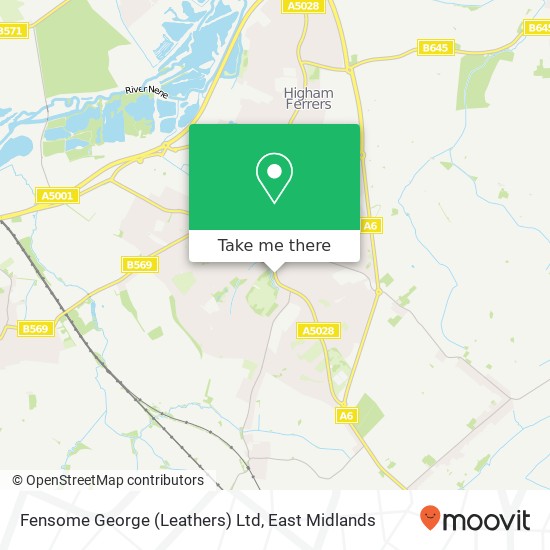 Fensome George (Leathers) Ltd map
