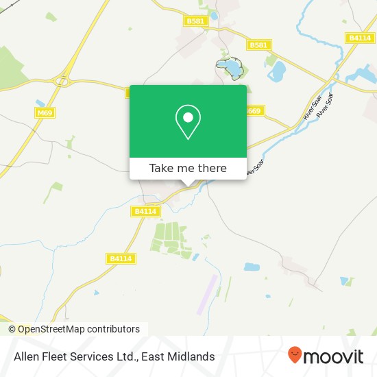 Allen Fleet Services Ltd. map