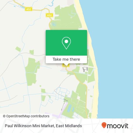 Paul Wilkinson Mini Market map