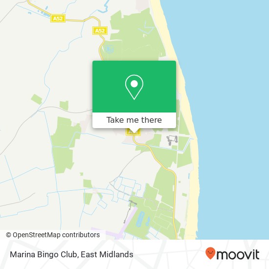 Marina Bingo Club map