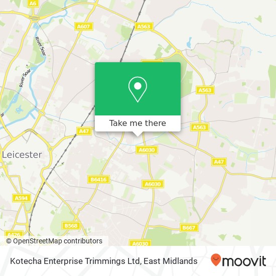 Kotecha Enterprise Trimmings Ltd map