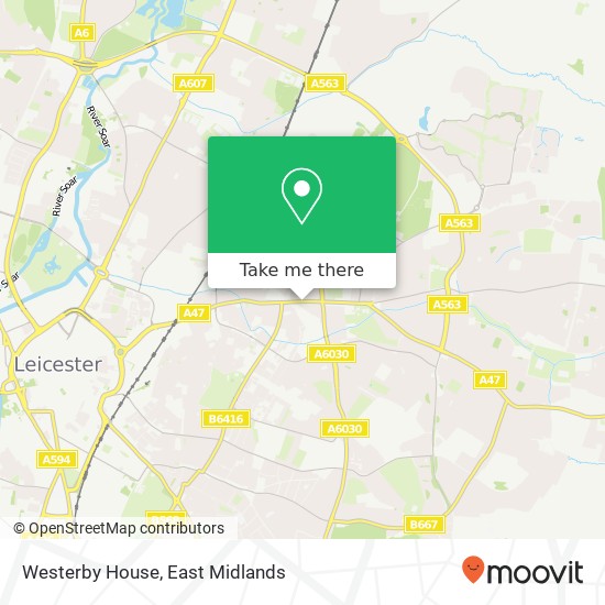 Westerby House map