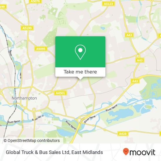 Global Truck & Bus Sales Ltd map