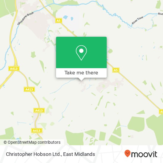 Christopher Hobson Ltd. map
