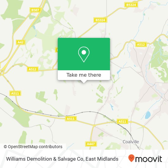 Williams Demolition & Salvage Co map