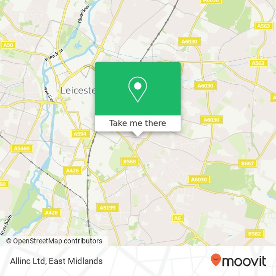 Allinc Ltd map