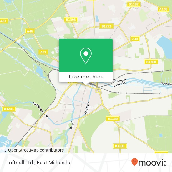 Tuftdell Ltd. map